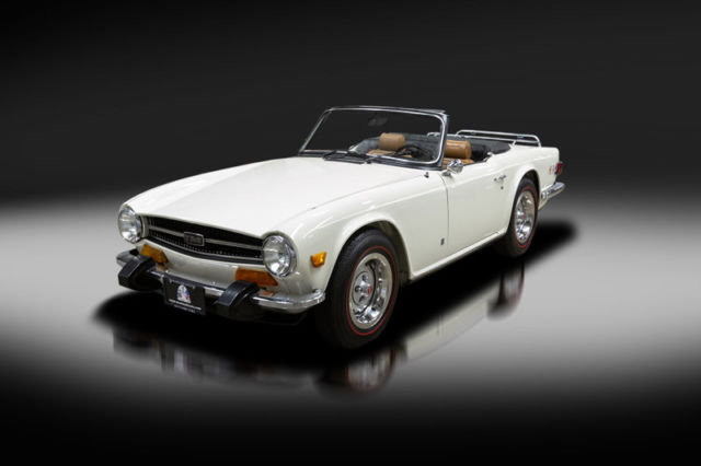 1974 triumph tr6. hard to find in this condition. runs and drives great