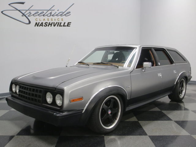 custom tilt hood, 302 w/ roller cam, custom seats, 5 speed man, sweet amc wagon