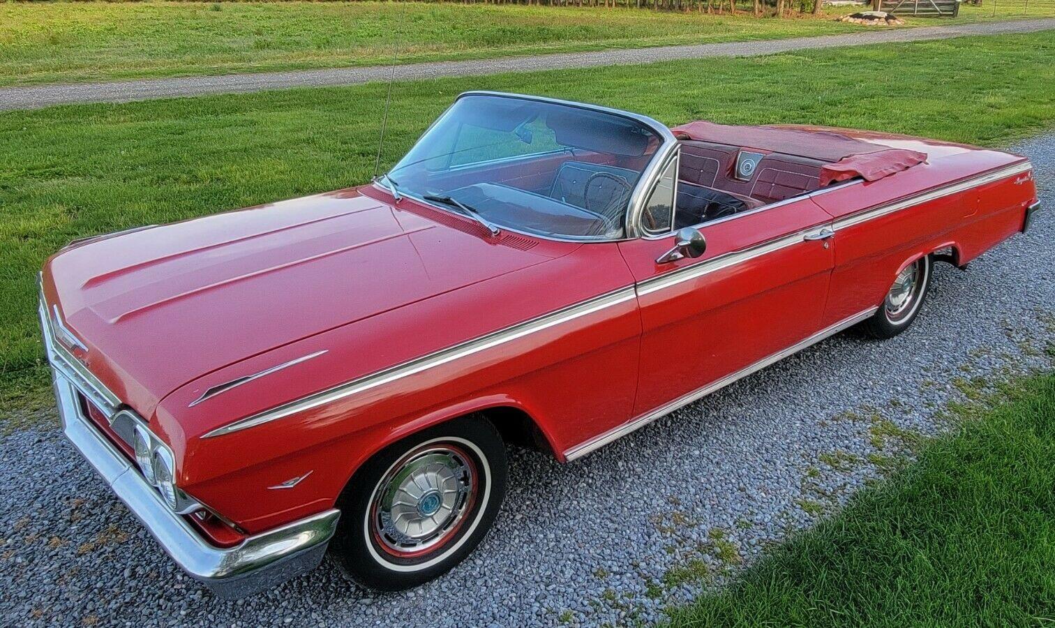 1962 chevrolet impala convertible 283 38000 miles
