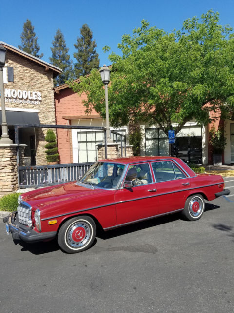 1976 mercedes-benz 280 123,449 miles /sedan straight 6 automatic original owner