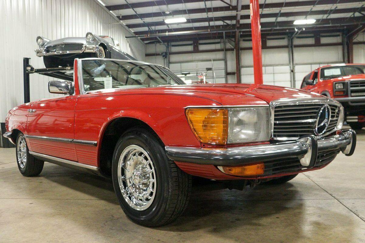 1972 mercedes-benz 300-series 350sl 199745 miles red convertible