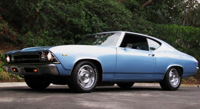 1969 chevelle malibu 350 v8 700r transmission factory color combo in california
