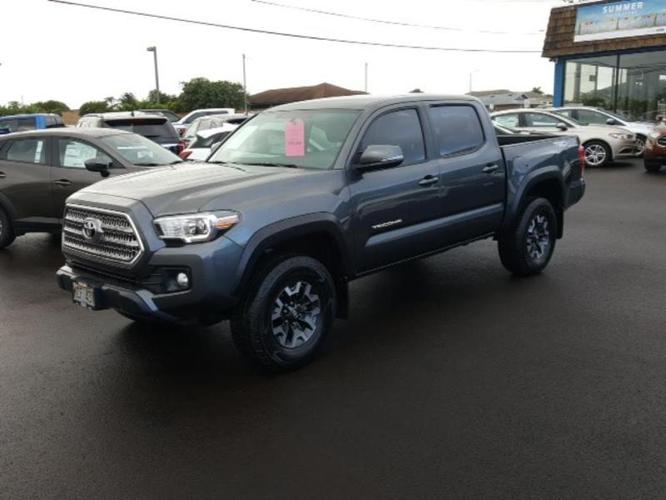 2016 toyota tacoma trd sport 4x4 trd sport 4dr double cab 5.0 ft sb 6a for sale in lihue, hawaii