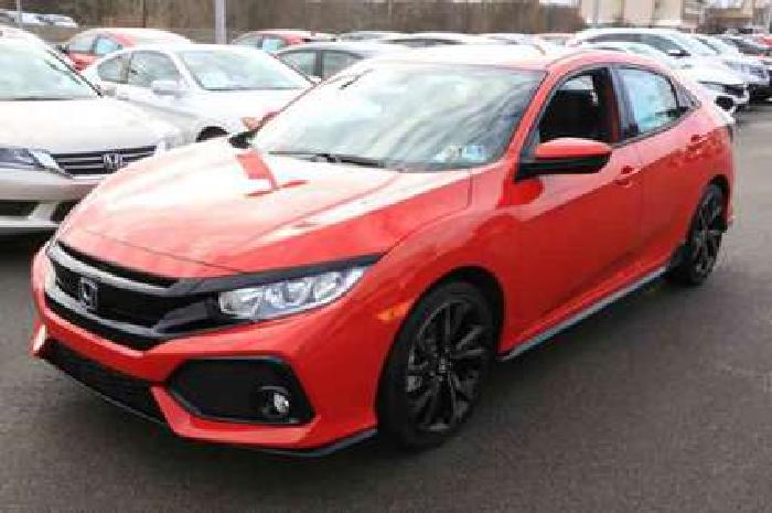 new 2018 honda civic hatchback cvt in greensburg, pa