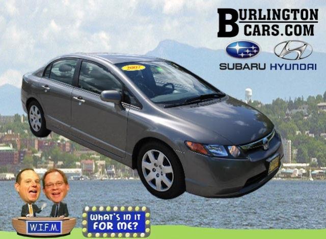 2007 honda civic lx for sale in burlington, vermont