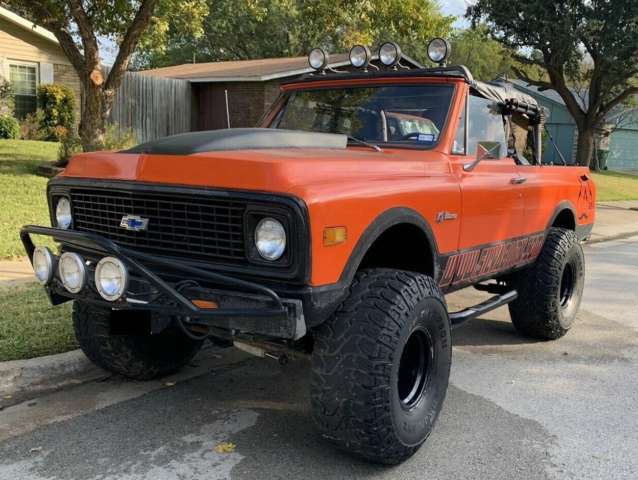 1972 chevrolet blazer k5 350 engine head turner