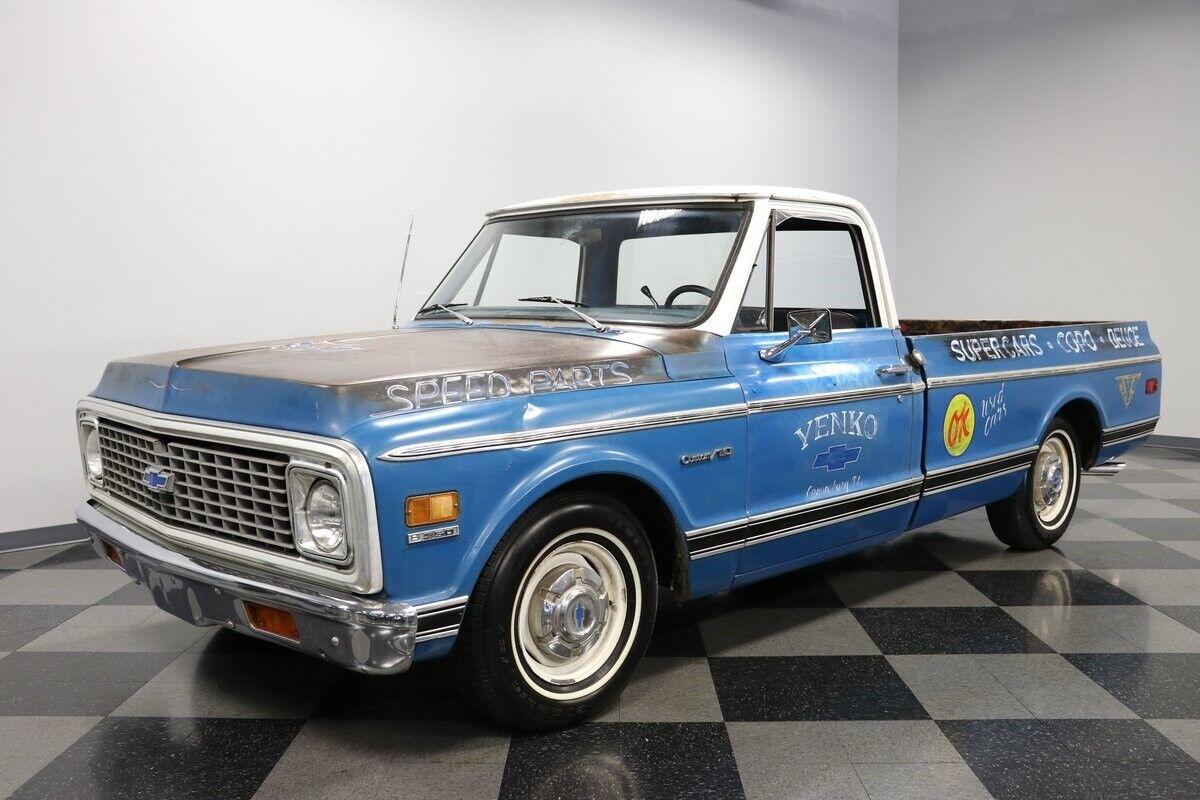 1972 chevrolet c 10 great patina pickup cool style
