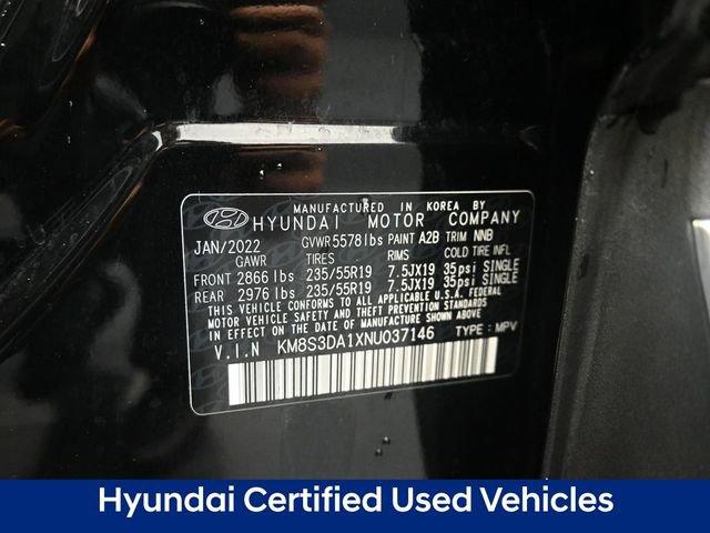 2022 hyundai santa fe hev sel premium