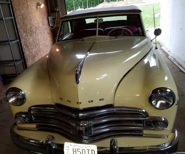 1950 dodge wayfarer roadster