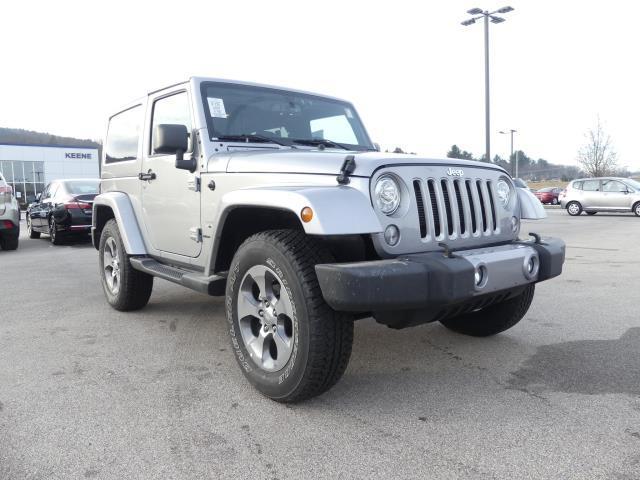 2018 jeep wrangler sahara 4x4 sahara 2dr suv for sale in keene, new hampshire