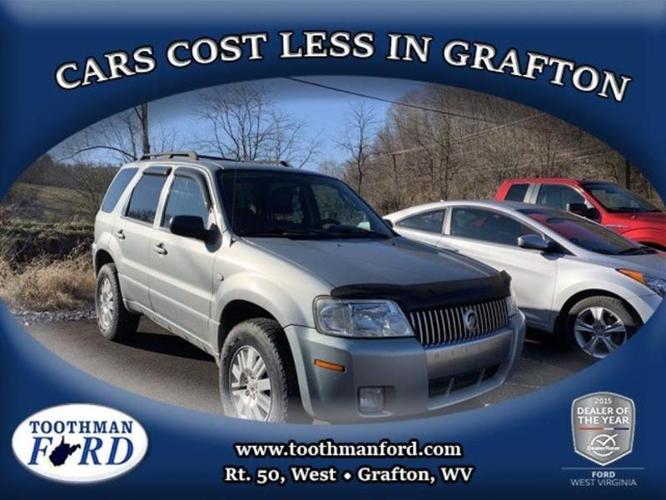 2006 mercury mariner premier awd premier 4dr suv for sale in grafton, west virginia