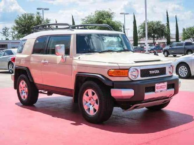 2008 toyota fj cruiser one owner in spring, tx