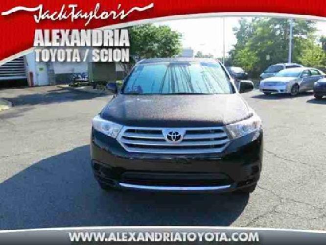 2012 toyota highlander in alexandria, va