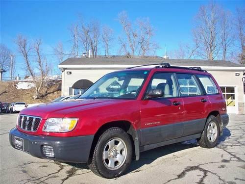 2001 subaru forester l sport utility 4d for sale in barre, vermont