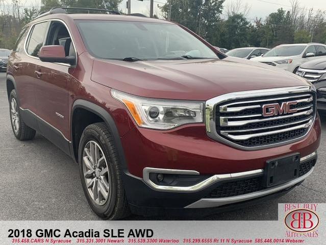 2018 gmc acadia sle-2