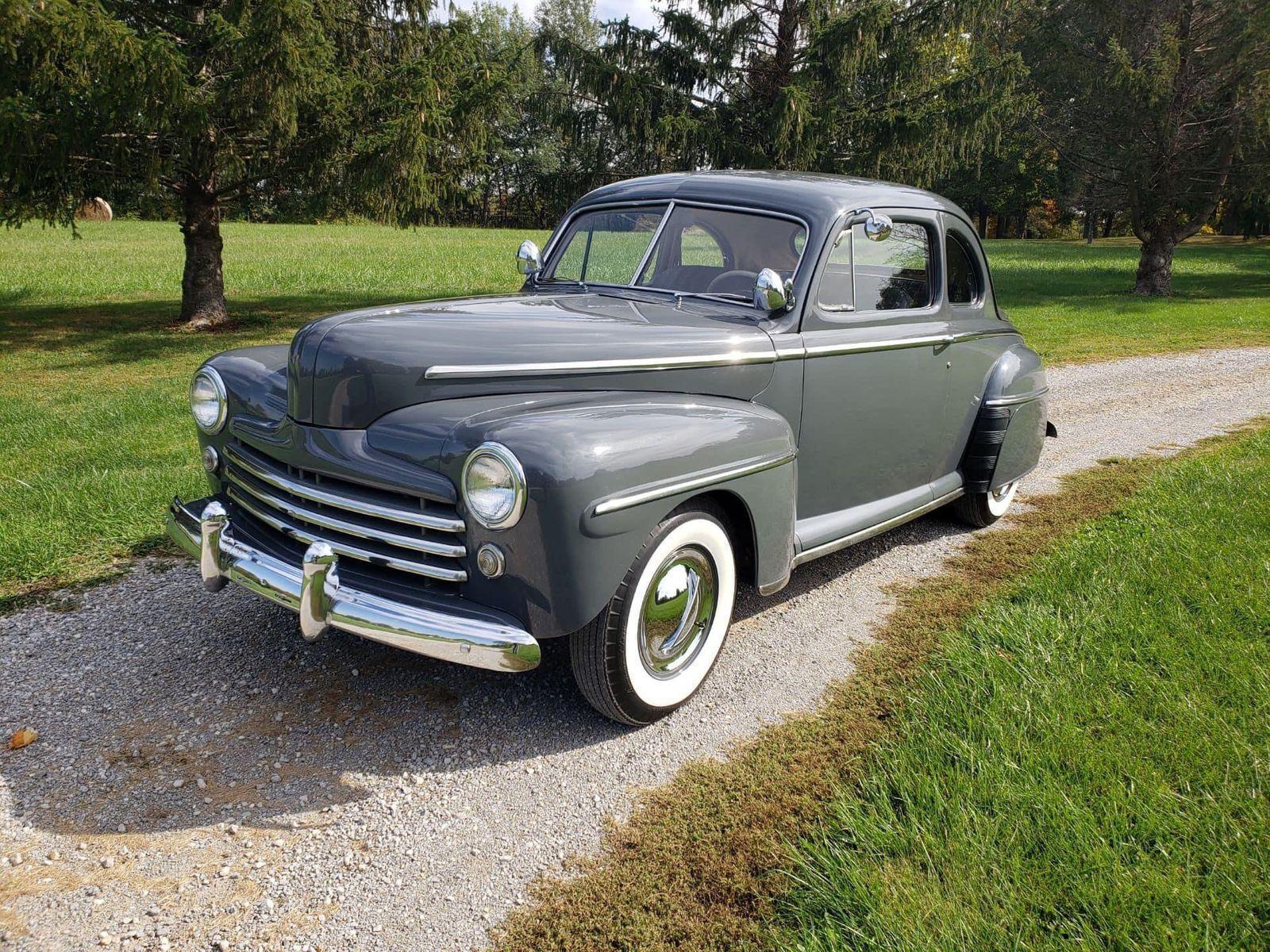 1948 ford coupe super nice ford 8 cylinders