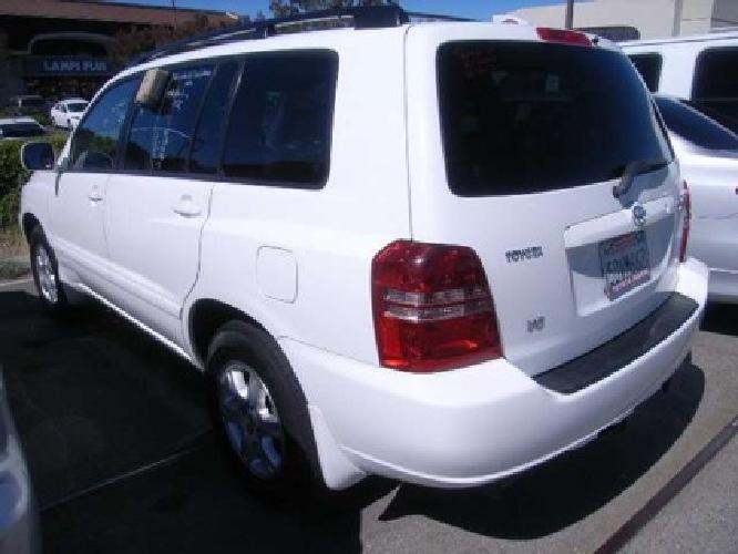 2003 toyota highlander v6 2wd in san rafael, ca