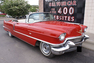 1956 cadillac series 62 convertible 356ci v8 automatic power top steering brakes