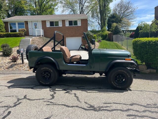 1978 jeep cj-7 wagon green 4wd automatic