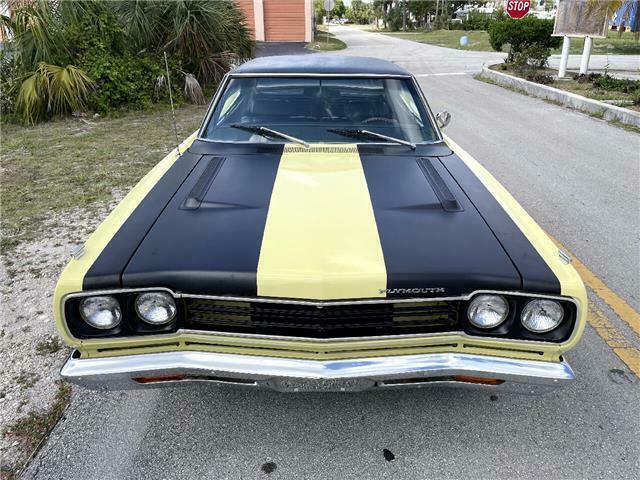 1969 plymouth road runner coupe rm23 vin440 cu 7.2l v8 automatic