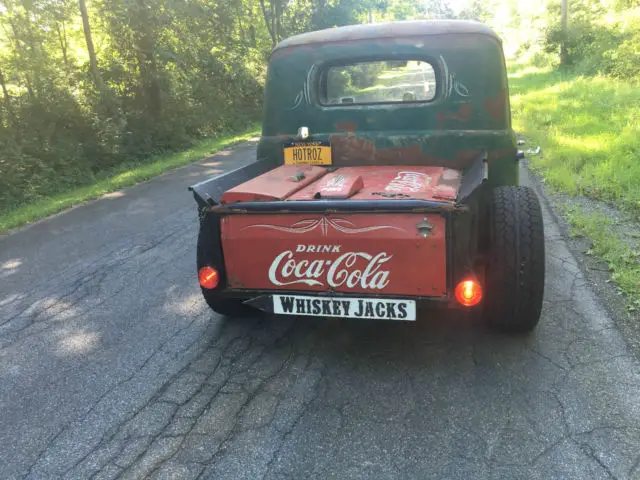 1948 ford f1 rat hot street rod 4 speed custom 283 chevy sbc look pickup truck