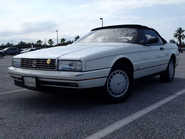 1988 cadillac allante convertible, 1 owner, low original miles, clean no reserve