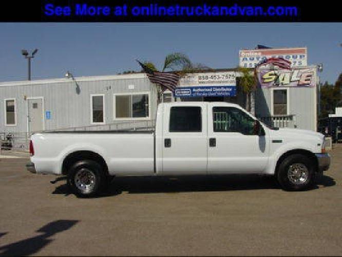 used 2004 ford super duty f-250 crew cab 8 box xlt in san diego, ca