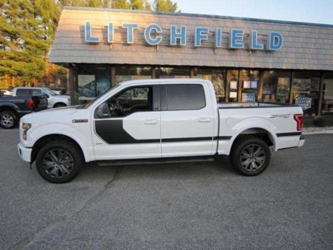 2017 ford f-150 xlt 4x4 xlt 4dr supercrew 5.5 ft. sb for sale in litchfield, connecticut