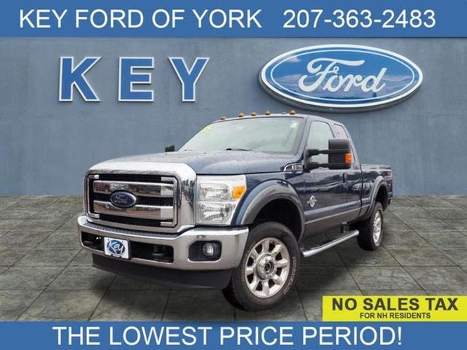 2015 ford f-350 super duty lariat 4x4 lariat 4dr supercab 6.8 ft. sb srw pickup for sale in york, maine