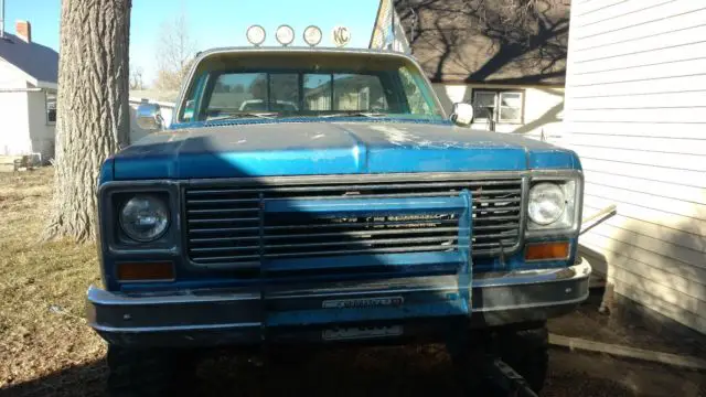1974 chevrolet shortbox 4x4