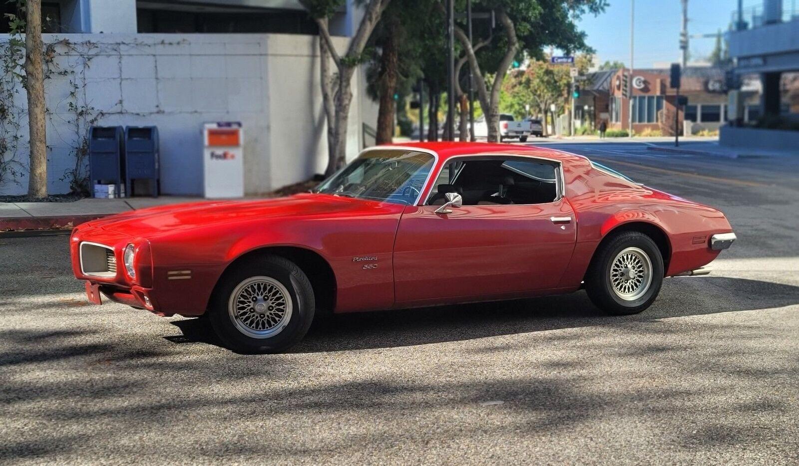 1970 pontiac firebird 79k original miles factory 350 v8 engine