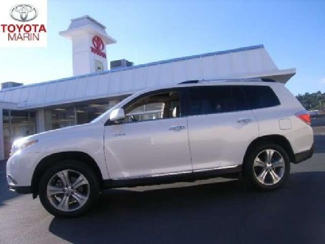 2011 toyota highlander awd limited v6 w/ nav...one owner...cerified in san rafael, ca