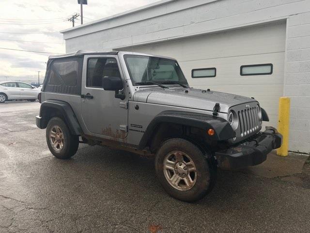 2017 jeep wrangler sport 4x4 sport 2dr suv for sale in charleston, west virginia