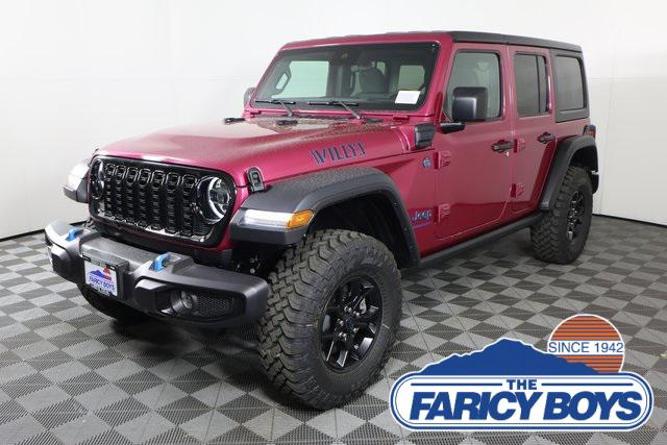 new 2024 jeep wrangler 4xe wrangler 4-door willys 4xe