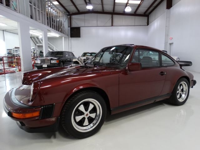 1984 porsche carrera coupe, many rare and desired options! stunning!