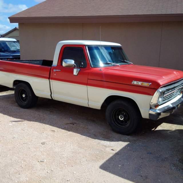1967 ford f100 fleetside truck shortbed