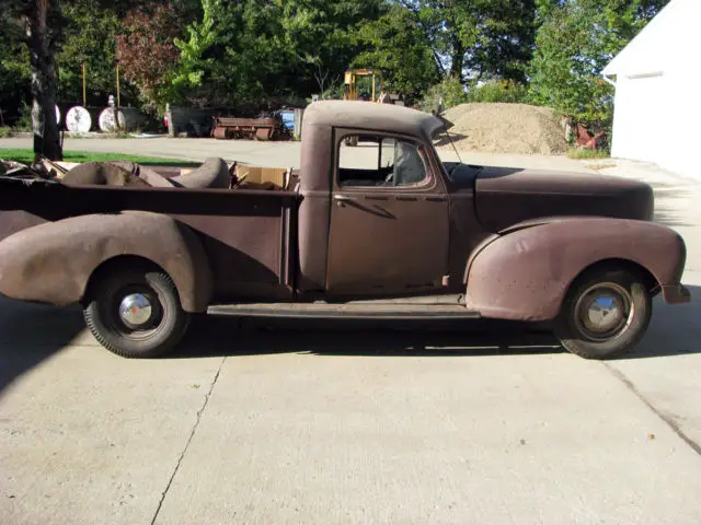 1947 hudson pickup, complete, solid project vehicle, runs & drives, no reserve!