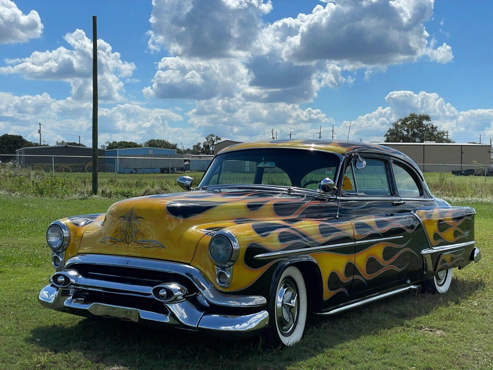 1953 oldsmobile eightyeight rocket v8 303cu in engine