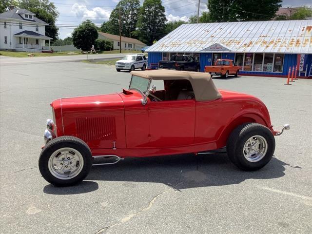 1932 ford roadster all steel convertible red 350 ci small block chevy