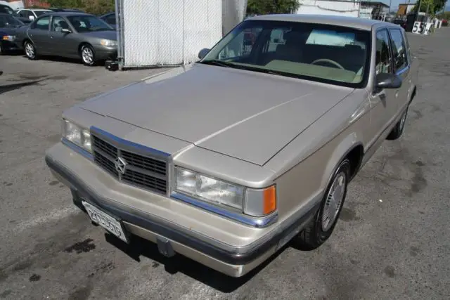 1989 dodge dynasty 86k low miles automatic 6 cylinder no reserve