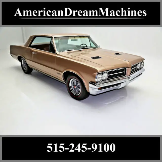 1964 pontiac gto 389 4 speed phs documents