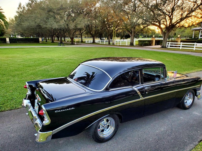 1956 chevrolet bel air restomod