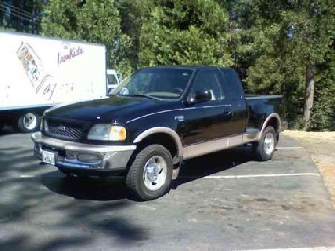 1998 ford f-150 ext. cab 4x4 lariat edition runs great in sacramento, ca