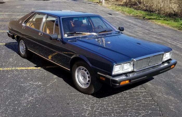 1984 maserati quattroporte iii impeccably maintained very best example for sale in huslia, alaska