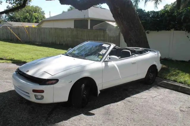celica gt convertible low miles as traded in no reserve cd new top au
