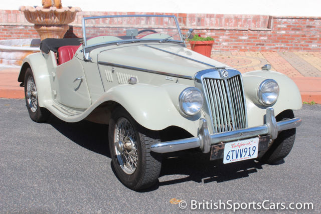 1955 mg tf 1500 one family owned from new car great driver