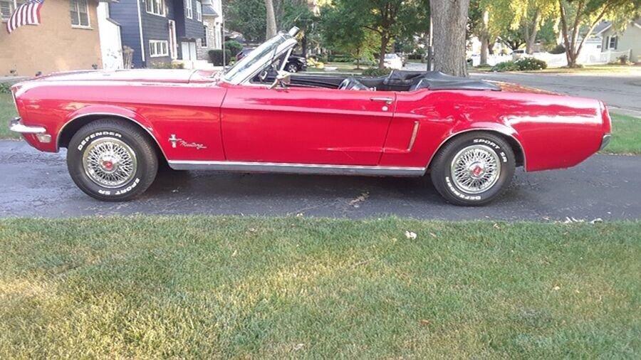 1968 ford mustang 200 cid inline six engine