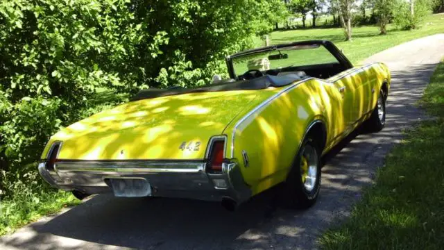 convertible 1969 oldsmobile 442