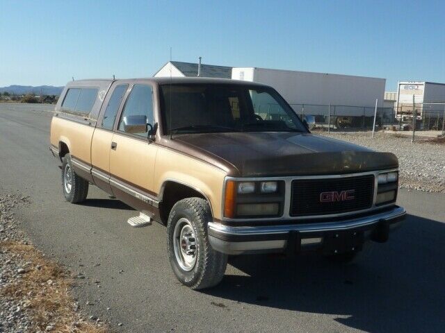 1988 gmc 3500 extended cab 454 big block 116000 miles california truck from new