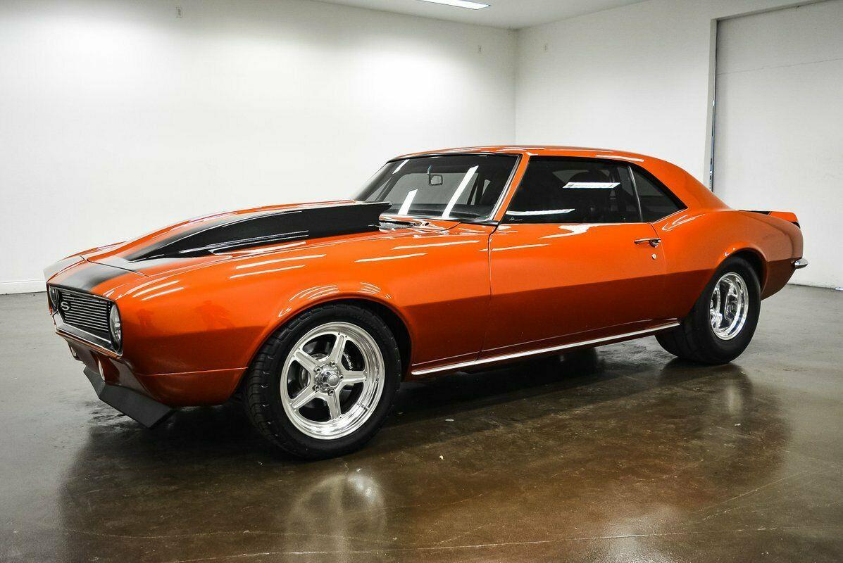 1968 chevrolet camaro 182 miles burnt orange coupe 582ci